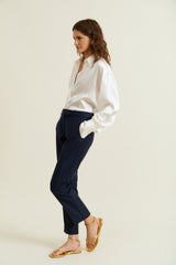 DMN PARIS - CHEMISIER BILLIE ECRU