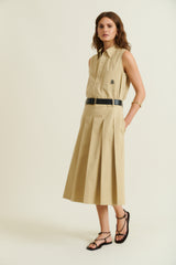 DMN PARIS - JUPE SIENNA BEIGE