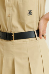 DMN PARIS - JUPE SIENNA BEIGE