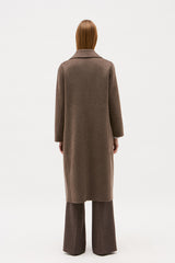 MANTEAU MAYA TAUPE GREIGE