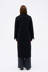 MANTEAU WENDY MARINE NOIR