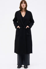 MANTEAU WENDY MARINE NOIR
