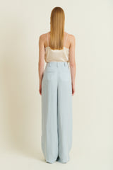 DMN PARIS - PANTALON ALEXANDRE BLEU PERLE