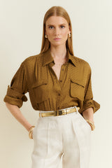 DMN PARIS - PANTALON LAURE BEIGE