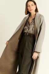 MANTEAU WENDY TAUPE