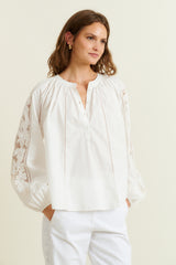 DMN PARIS - TOP LILIANE BLANC