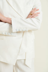 DMN PARIS - VESTE CINDY BLANC