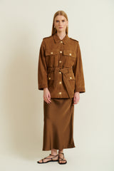 DMN PARIS - VESTE LOUISE TAN