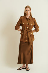 DMN PARIS - VESTE LOUISE TAN