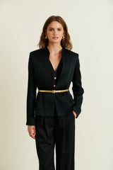 DMN PARIS - VESTE MARCY NOIR