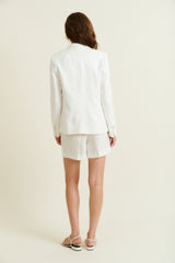 DMN PARIS - VESTE VERA BLANC