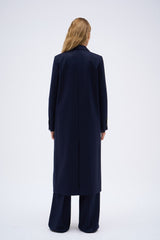 ARIEL NAVY STRIPE COAT