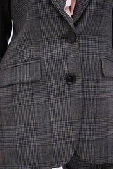 ARMAND PRINCE DE GALLES GREY JACKET