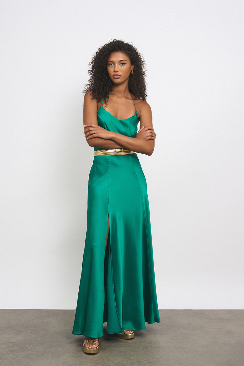 EMERALD BEAUTY DRESS