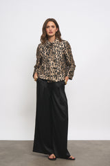 MANTEAU CATHY LEOPARD