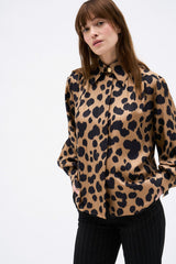 CHARLIE LEOPARD BLOUSE
