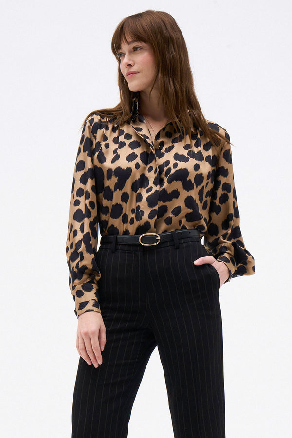 CHEMISIER CHARLIE LEOPARD