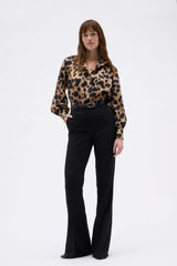 CHARLIE LEOPARD BLOUSE