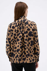 CHARLIE LEOPARD BLOUSE