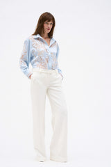 FANNY BLOUSE BLUE STRIPE