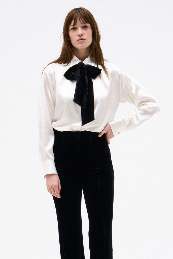 BLOUSE LOU ECRU