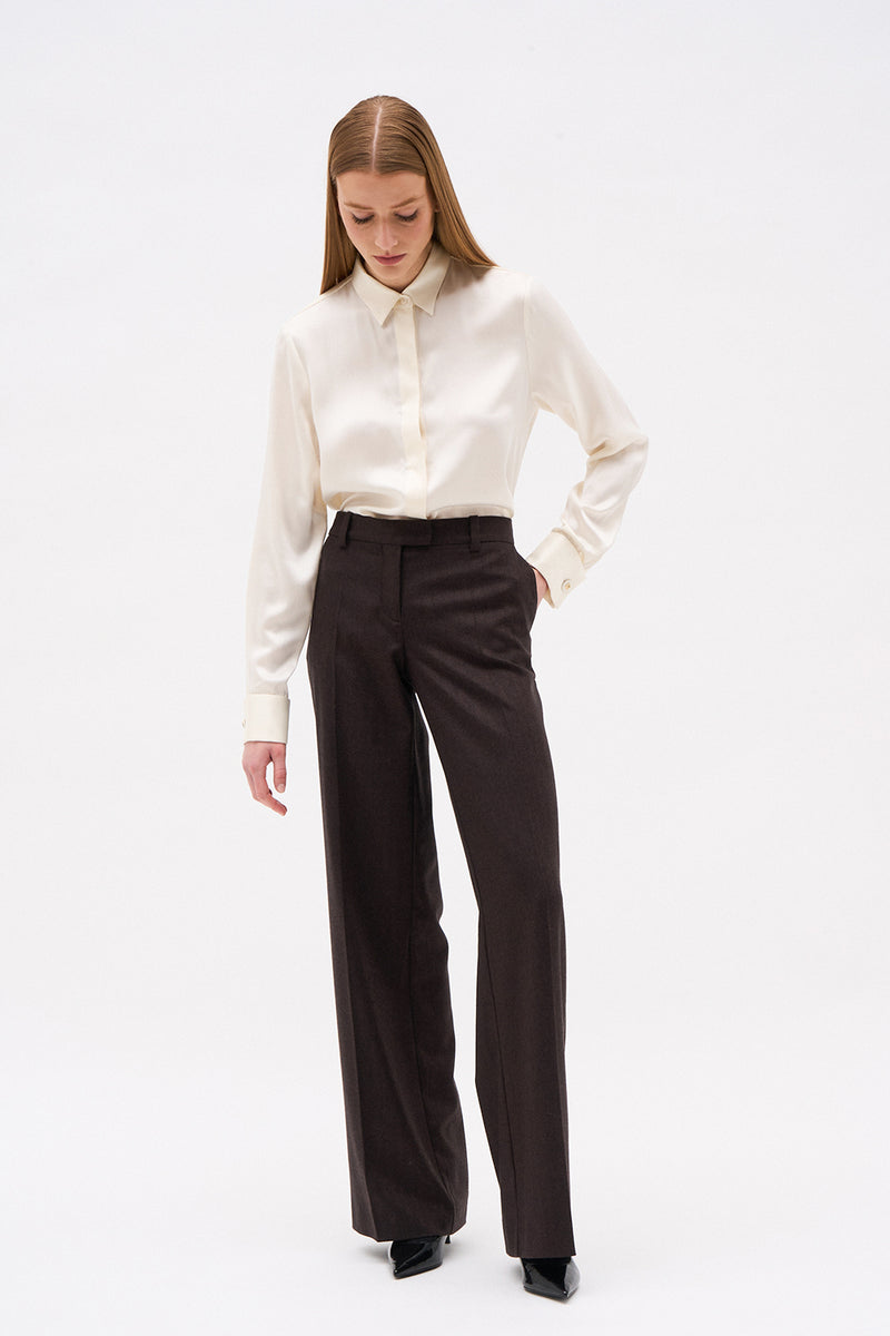 IVORY PENNY BLOUSE