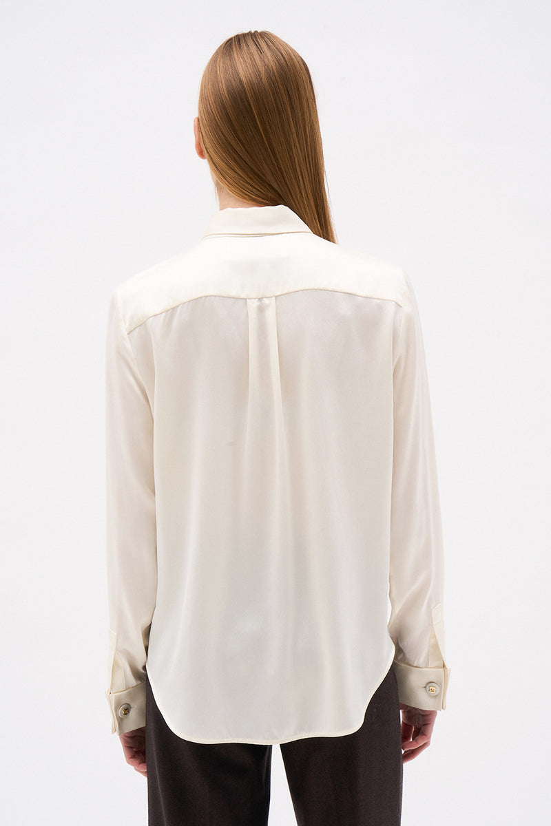 IVORY PENNY BLOUSE