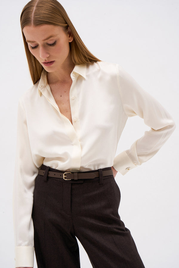 IVORY PENNY BLOUSE