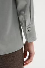 ROBBIE STEEL BLUE BLOUSE