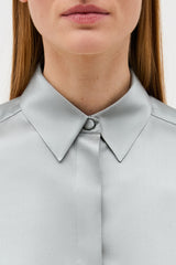 ROBBIE STEEL BLUE BLOUSE