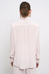 CHEMISE CHIARA CREPE ROSE