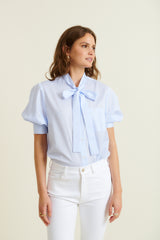 DMN PARIS  - CHEMISIER JULIE CIEL