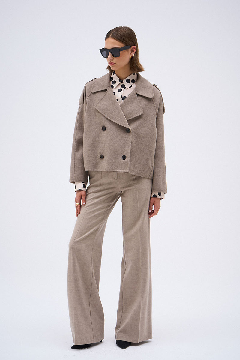 JADE TAUPE COAT