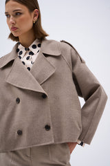 JADE TAUPE COAT