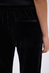 JOAR BLACK VELVET PANTS