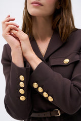 VESTE JUNE CHOCOLAT