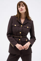 VESTE JUNE CHOCOLAT