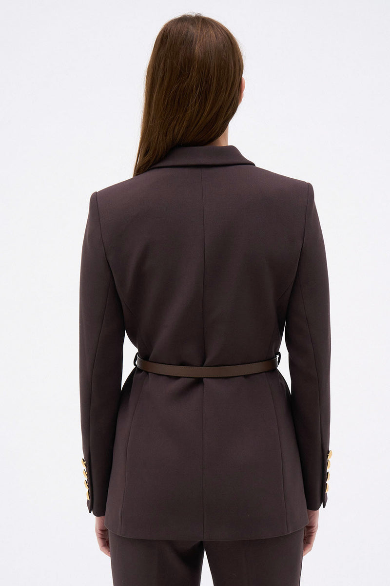 VESTE JUNE CHOCOLAT