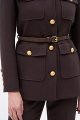 VESTE JUNE CHOCOLAT