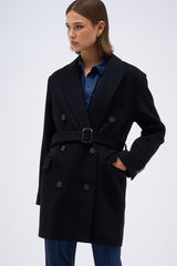 MANTEAU JUSTIN NOIR