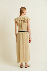 DMN PARIS  - ROBE JASON BEIGE