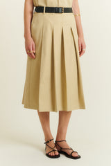 DMN PARIS  - JUPE SIENNA BEIGE