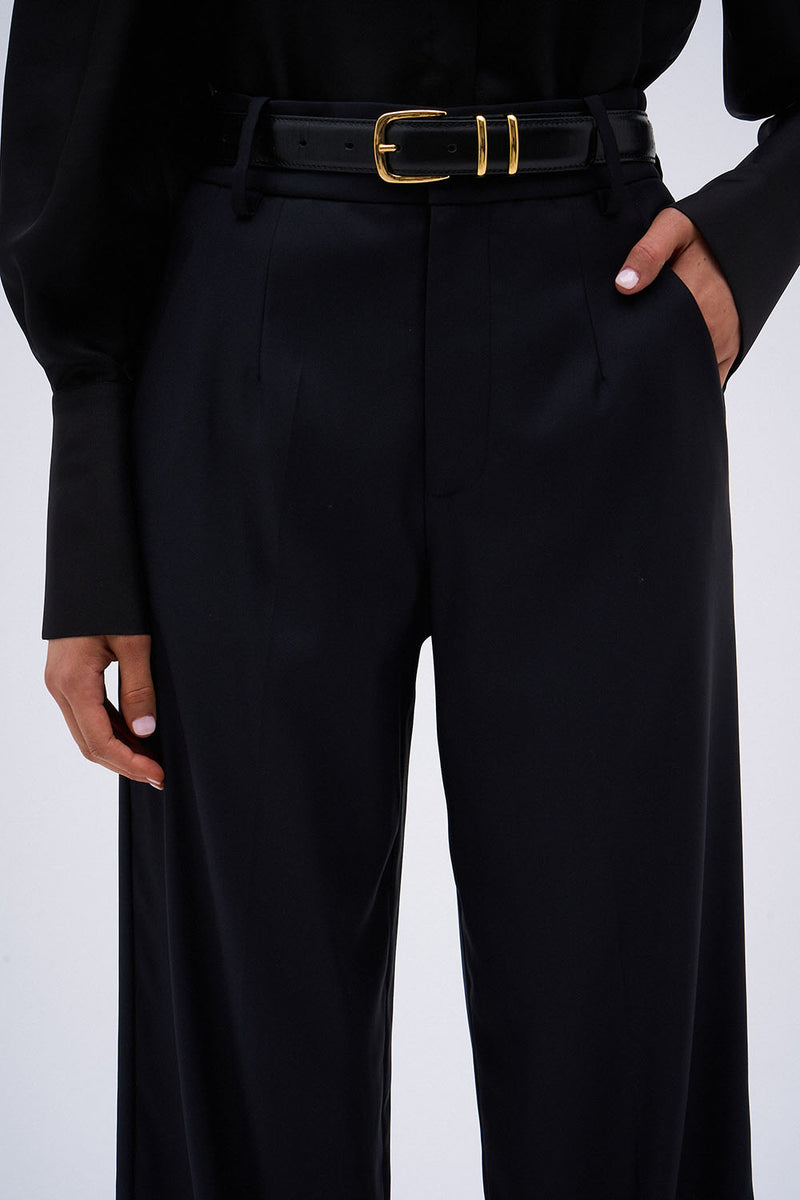 PANTALON LINO NOIR