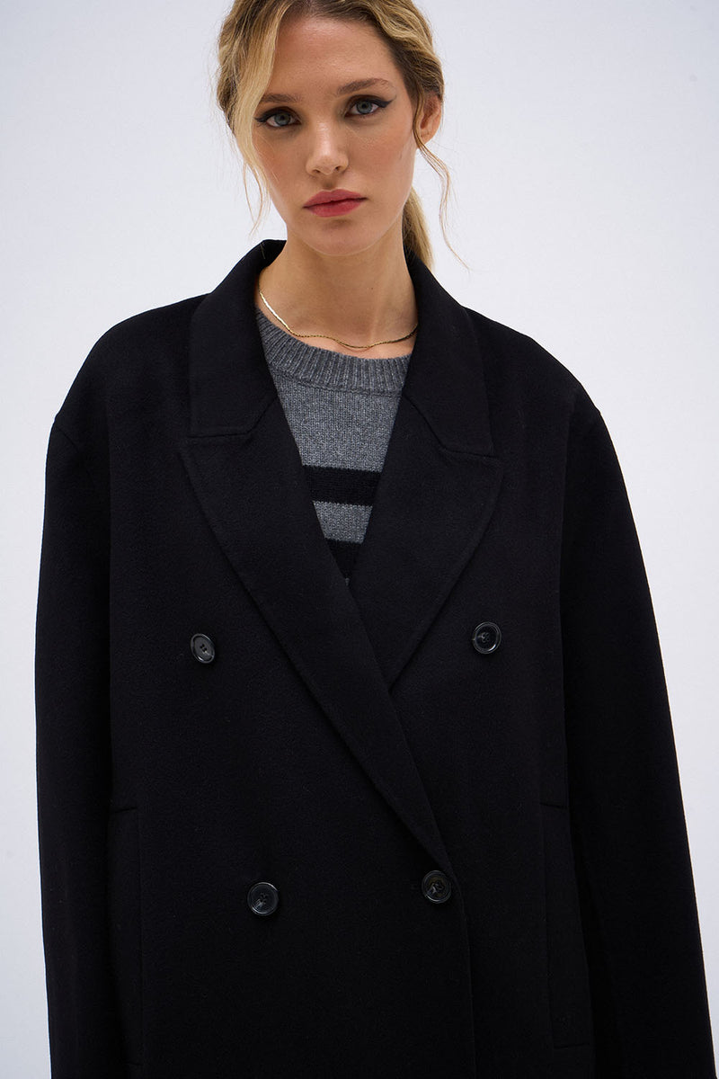 CHANTAL BLACK COAT