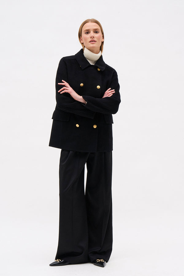 MANTEAU FRED NOIR