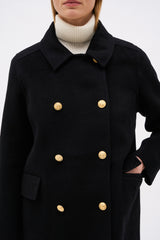 MANTEAU FRED NOIR