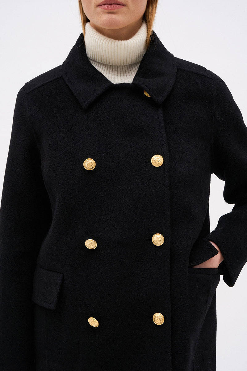 MANTEAU FRED NOIR
