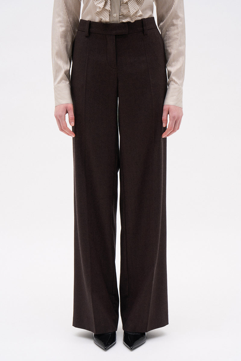 PANTALON LAURENT MARRON
