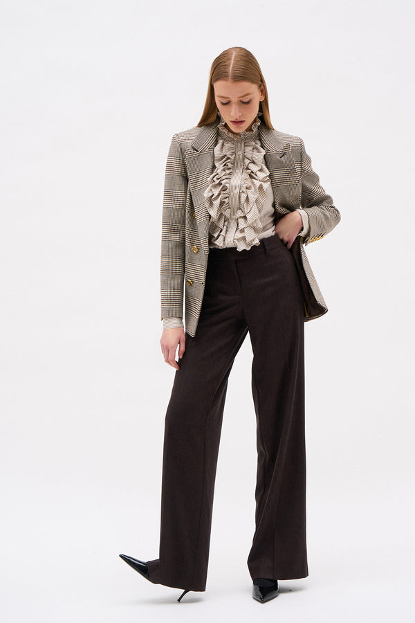 PANTALON LAURENT MARRON