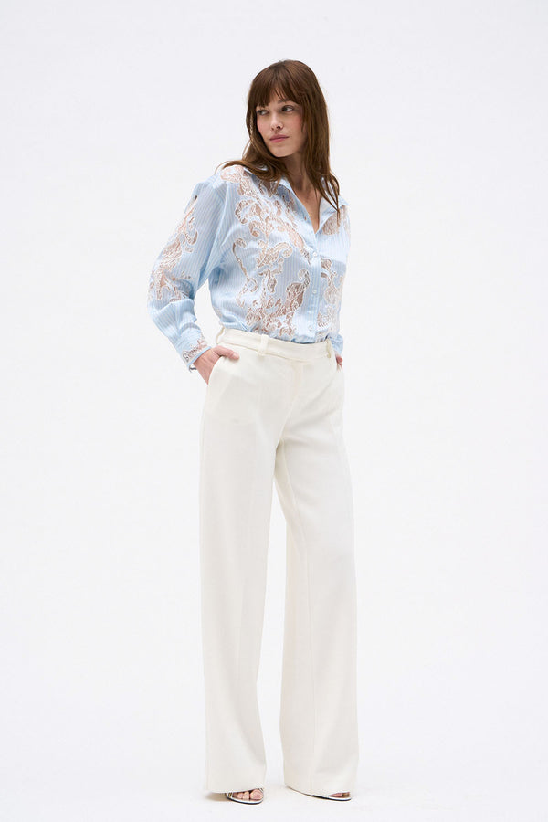 PANTALON LAURENT IVOIRE